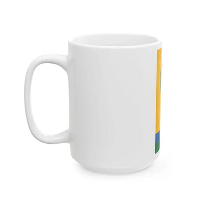 Flag of Szajk (Hungary) White Coffee Mug - Go Mug Yourself