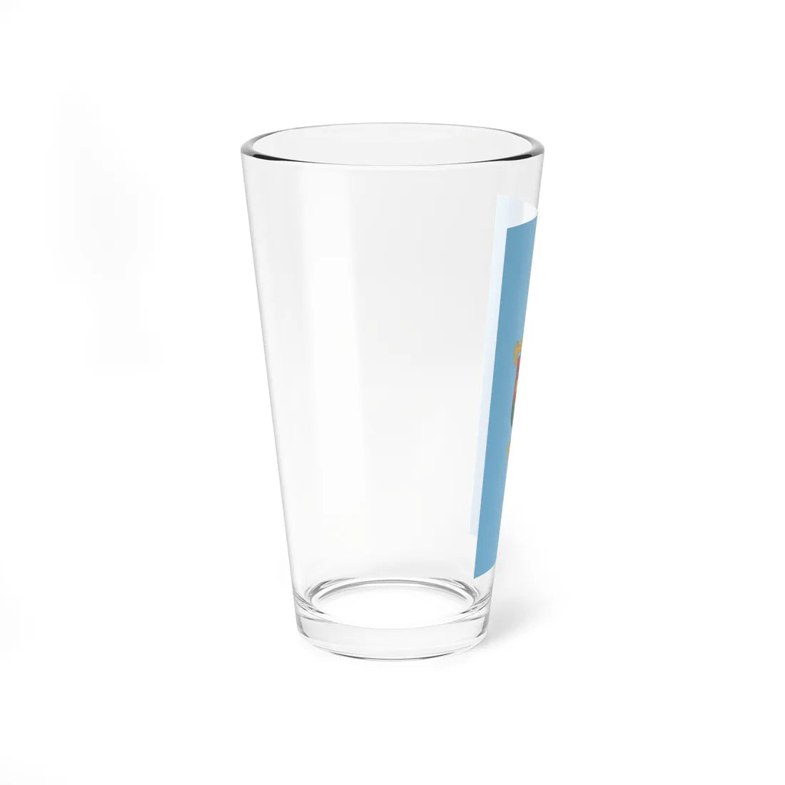 Flag of Szakadat vertical (Hungary) Pint Glass 16oz - Go Mug Yourself