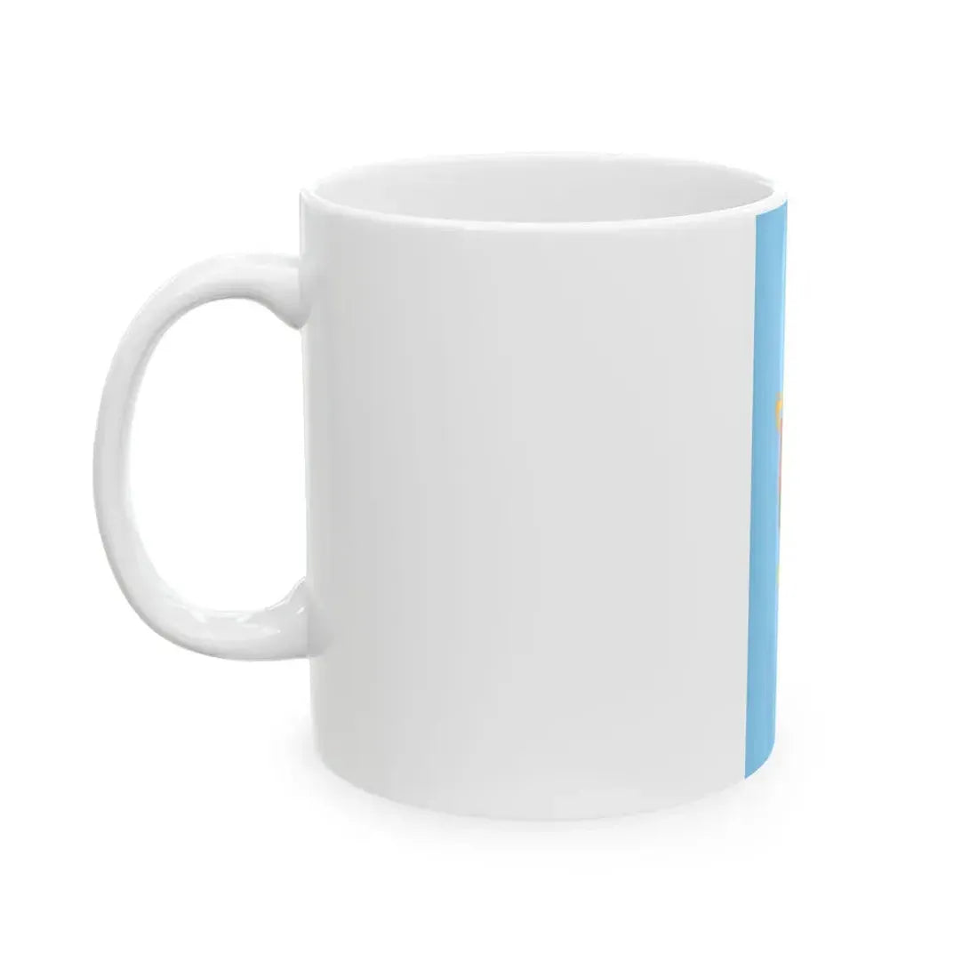 Flag of Szakadat vertical (Hungary) White Coffee Mug - Go Mug Yourself