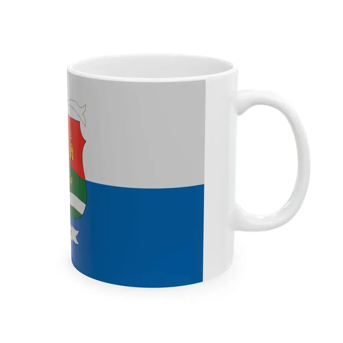 Flag of Szakaly (Hungary) White Coffee Mug - Go Mug Yourself