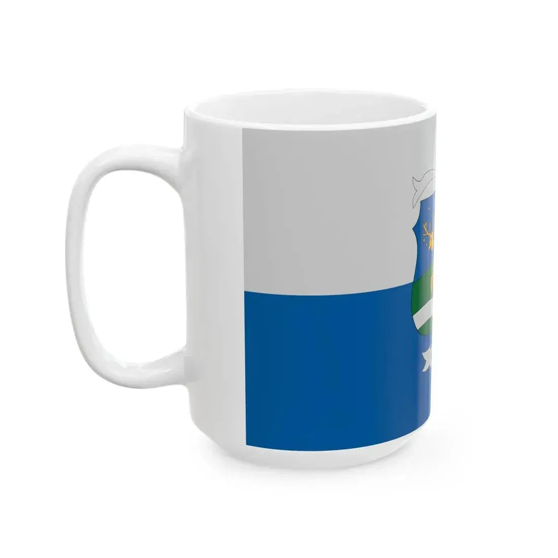 Flag of Szakaly (Hungary) White Coffee Mug - Go Mug Yourself