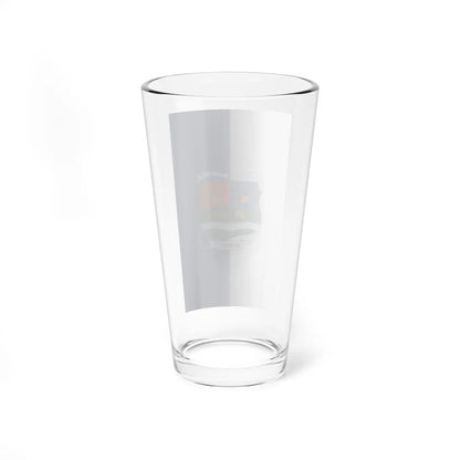 Flag of Szakaly vertical (Hungary) Pint Glass 16oz - Go Mug Yourself