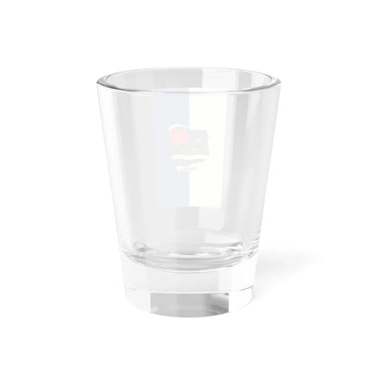 Flag of Szakaly vertical (Hungary) Shot Glass 1.5oz - Go Mug Yourself