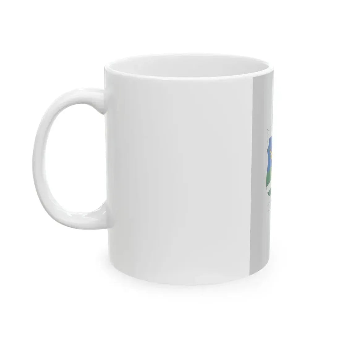 Flag of Szakaly vertical (Hungary) White Coffee Mug - Go Mug Yourself