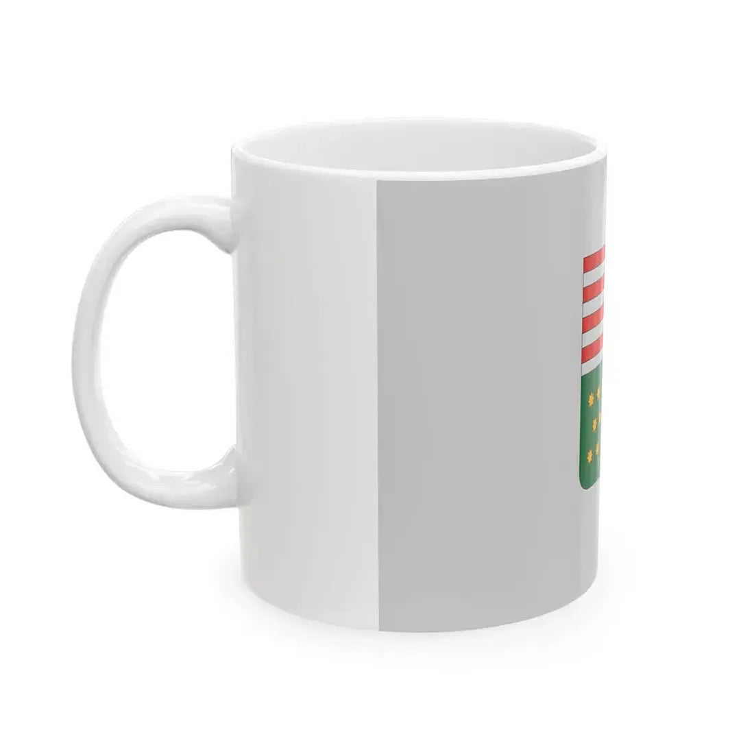 Flag of Szakmar (Hungary) White Coffee Mug - Go Mug Yourself