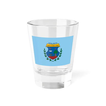 Flag of Szalanta (Hungary) Shot Glass 1.5oz 1.5oz - Go Mug Yourself