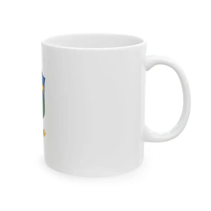 Flag of Szalmatercs (Hungary) White Coffee Mug - Go Mug Yourself