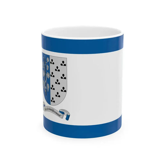 Flag of Szank (Hungary) White Coffee Mug 11oz - Go Mug Yourself