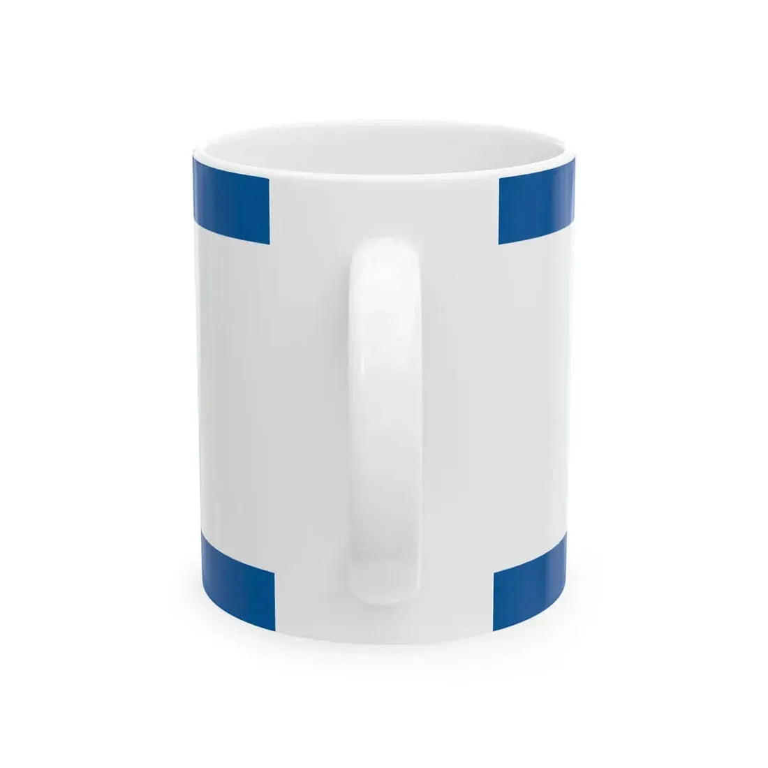 Flag of Szank (Hungary) White Coffee Mug - Go Mug Yourself