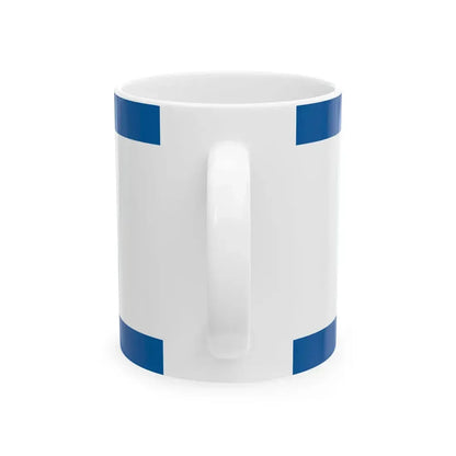 Flag of Szank (Hungary) White Coffee Mug - Go Mug Yourself