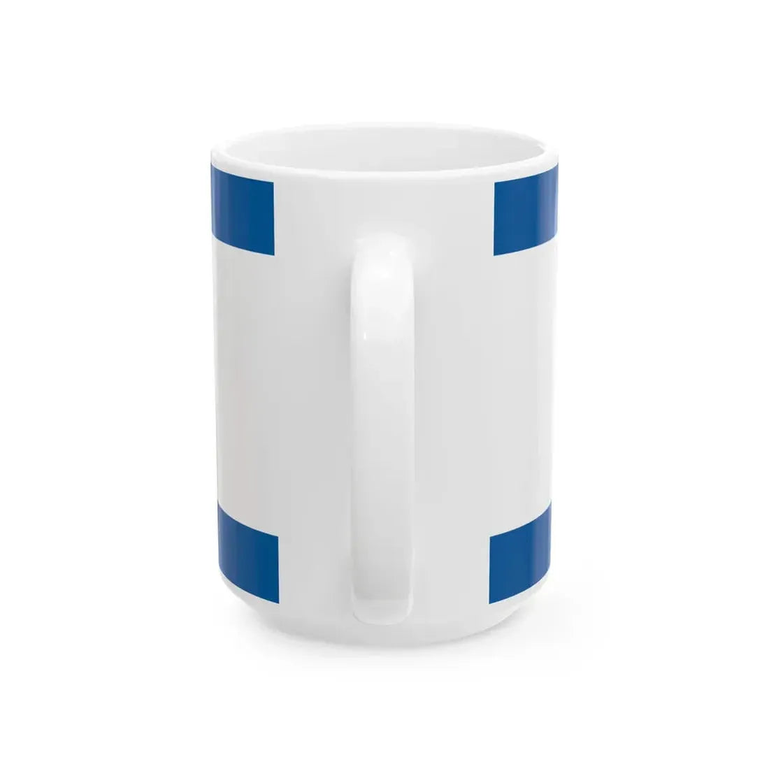 Flag of Szank (Hungary) White Coffee Mug - Go Mug Yourself