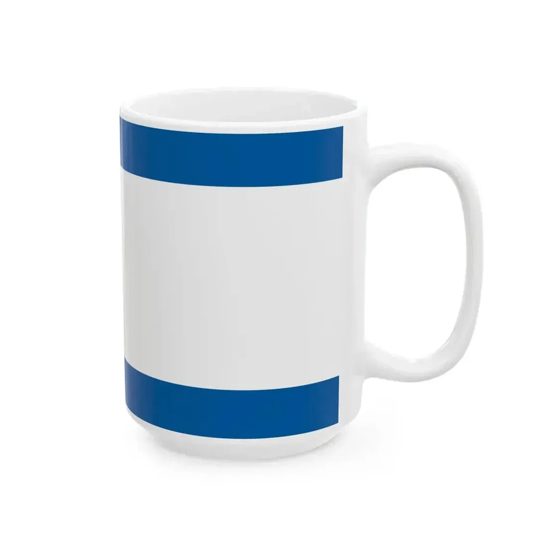 Flag of Szank (Hungary) White Coffee Mug - Go Mug Yourself