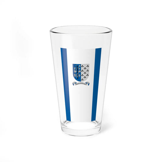 Flag of Szank vertical (Hungary) Pint Glass 16oz 16oz - Go Mug Yourself