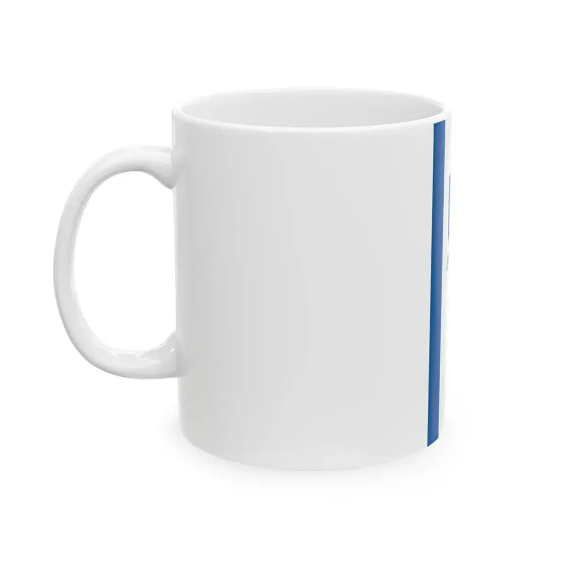 Flag of Szank vertical (Hungary) White Coffee Mug - Go Mug Yourself