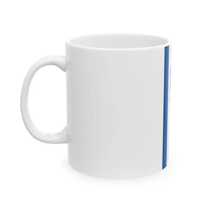 Flag of Szank vertical (Hungary) White Coffee Mug - Go Mug Yourself
