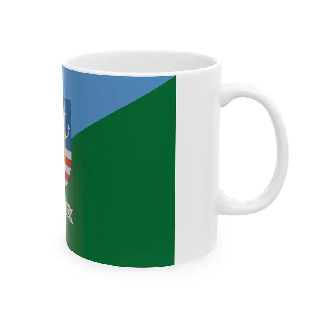 Flag of Szantod (Hungary) White Coffee Mug - Go Mug Yourself