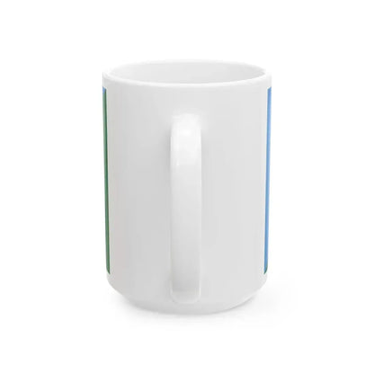 Flag of Szantod (Hungary) White Coffee Mug - Go Mug Yourself
