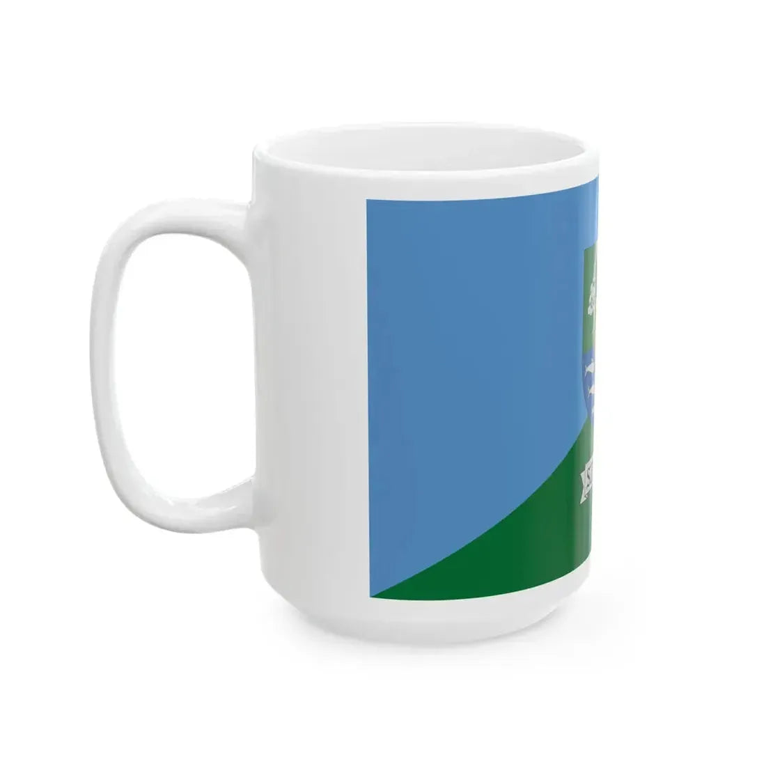 Flag of Szantod (Hungary) White Coffee Mug - Go Mug Yourself