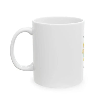 Flag of Szarazd vertical (Hungary) White Coffee Mug - Go Mug Yourself