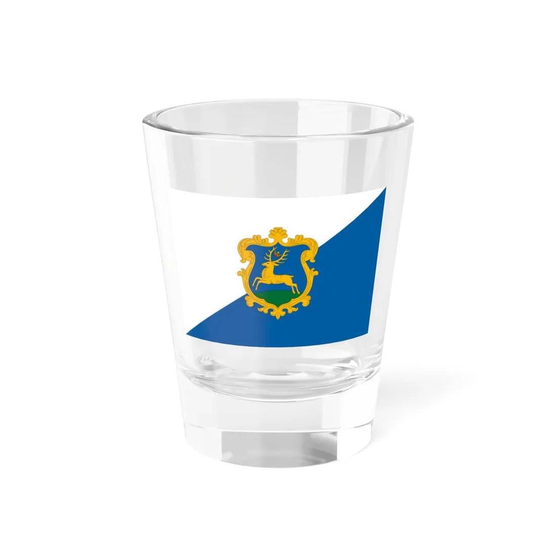 Flag of Szarvas (Hungary) Shot Glass 1.5oz 1.5oz - Go Mug Yourself