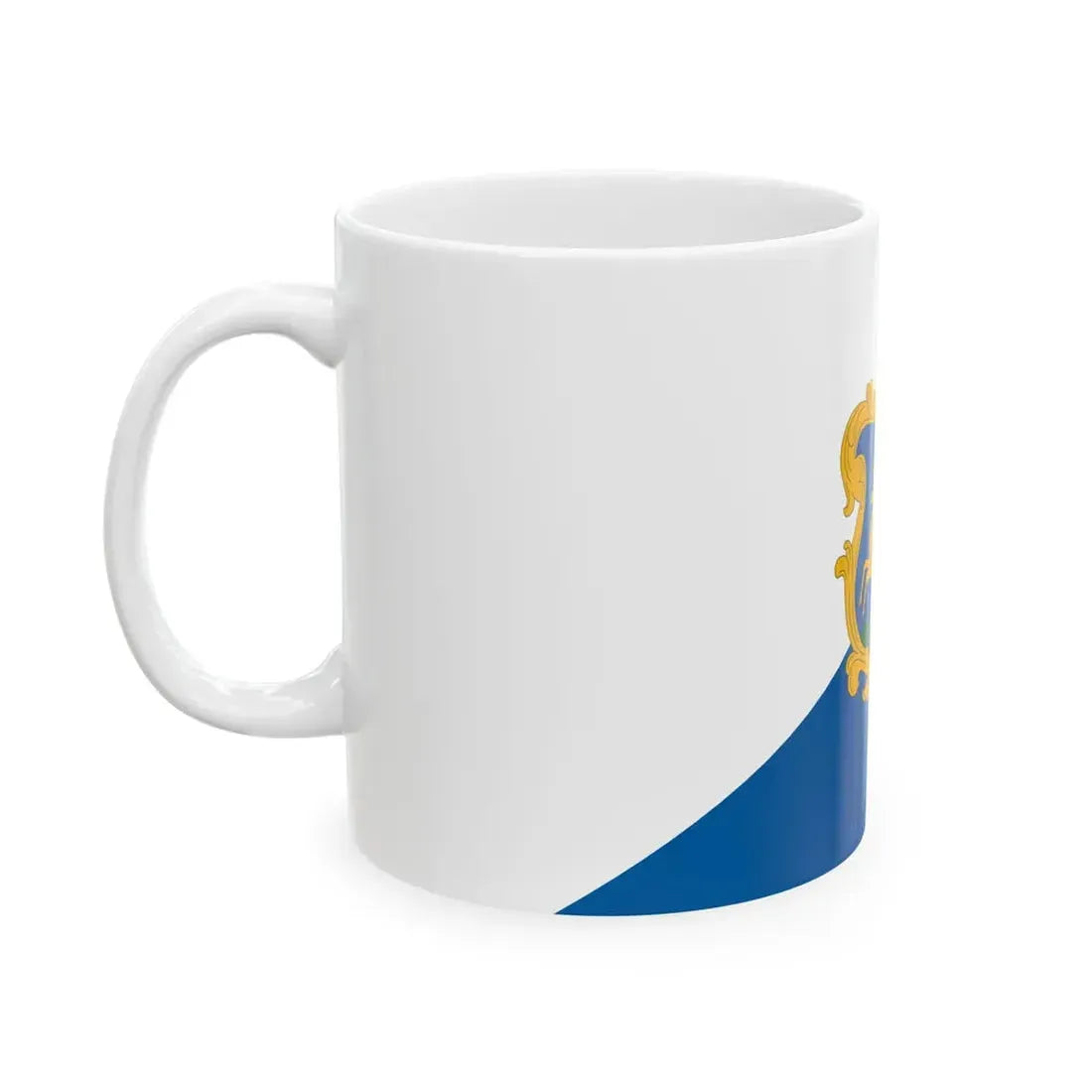 Flag of Szarvas (Hungary) White Coffee Mug - Go Mug Yourself