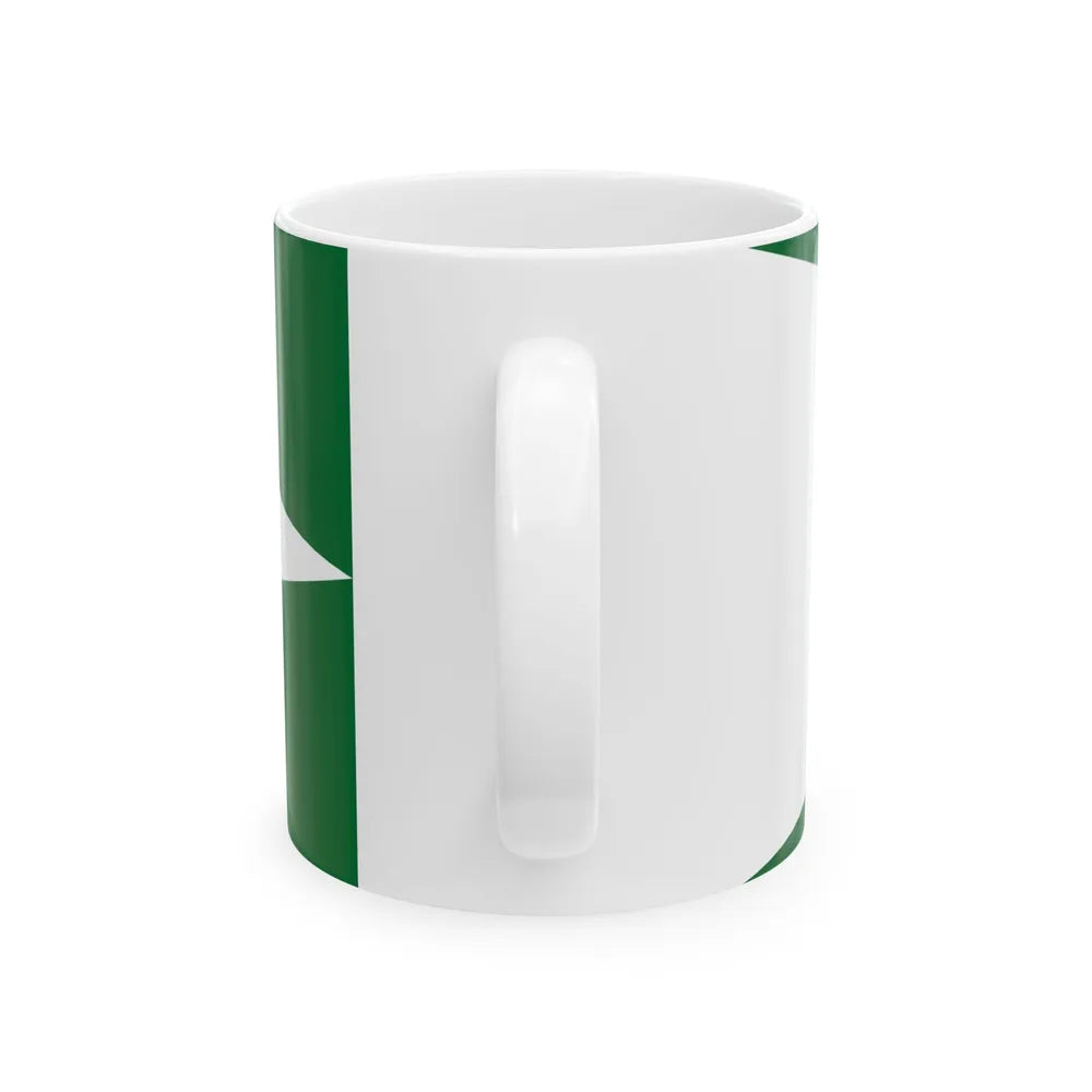 Flag of Szarvasgede (Hungary) White Coffee Mug - Go Mug Yourself