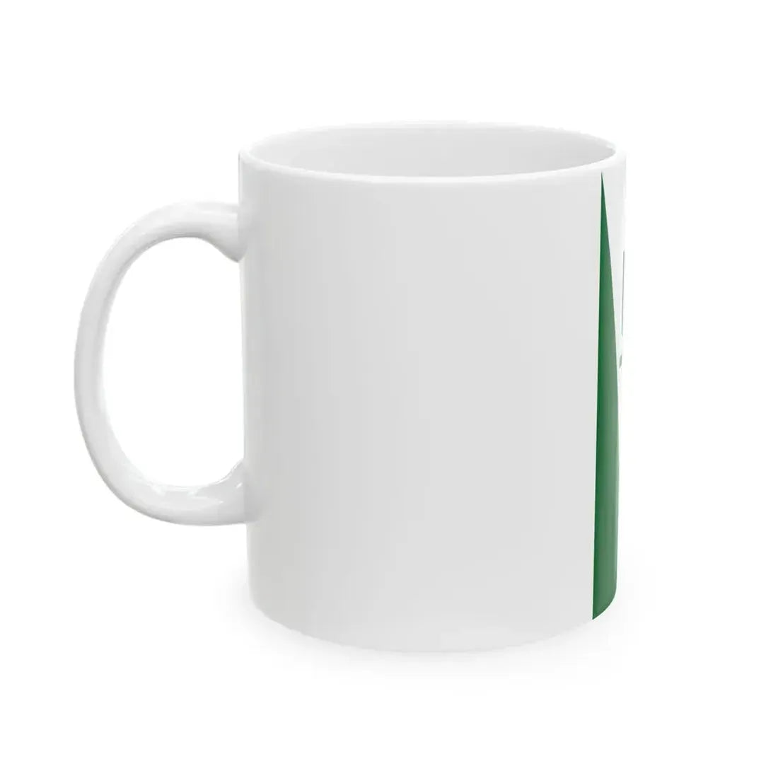 Flag of Szarvasgede vertical (Hungary) White Coffee Mug - Go Mug Yourself