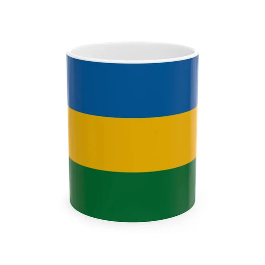 Flag of Szatmarnemeti 1941 (Hungary) White Coffee Mug 11oz - Go Mug Yourself