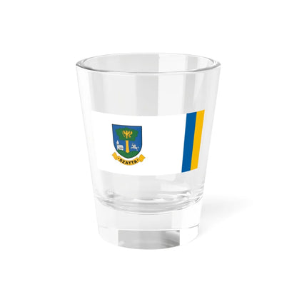 Flag of Szatta (Hungary) Shot Glass 1.5oz 1.5oz - Go Mug Yourself