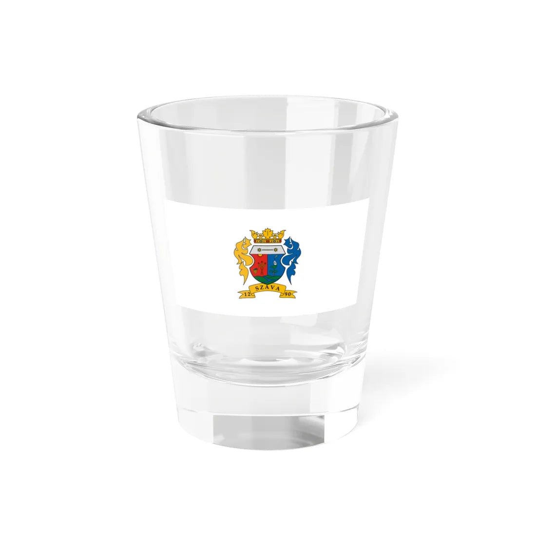 Flag of Szava (Hungary) Shot Glass 1.5oz 1.5oz - Go Mug Yourself