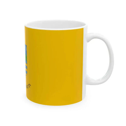 Flag of Szazhalombatta (Hungary) White Coffee Mug - Go Mug Yourself