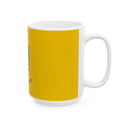 Flag of Szazhalombatta (Hungary) White Coffee Mug - Go Mug Yourself