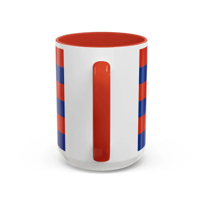 Flag of Szczecin Poland - Accent Coffee Mug - Go Mug Yourself