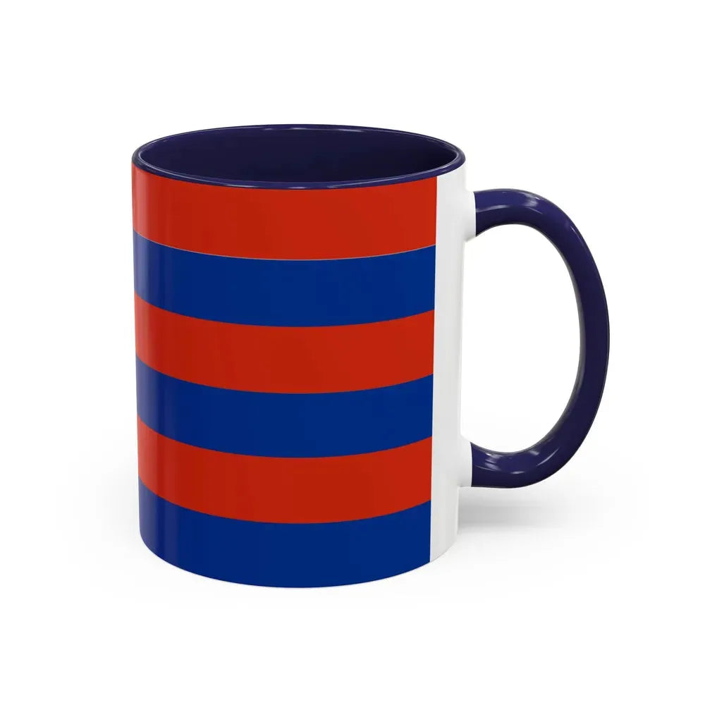 Flag of Szczecin Poland - Accent Coffee Mug - Go Mug Yourself