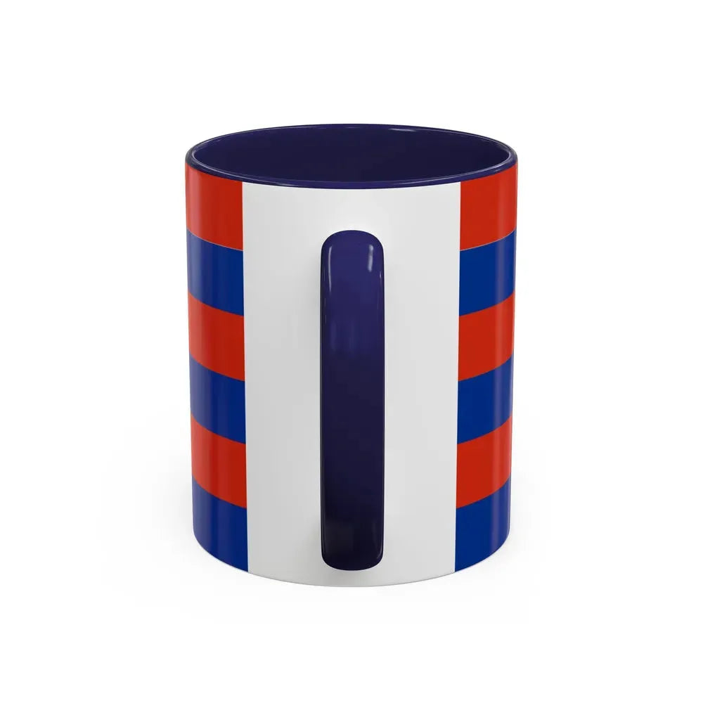 Flag of Szczecin Poland - Accent Coffee Mug - Go Mug Yourself
