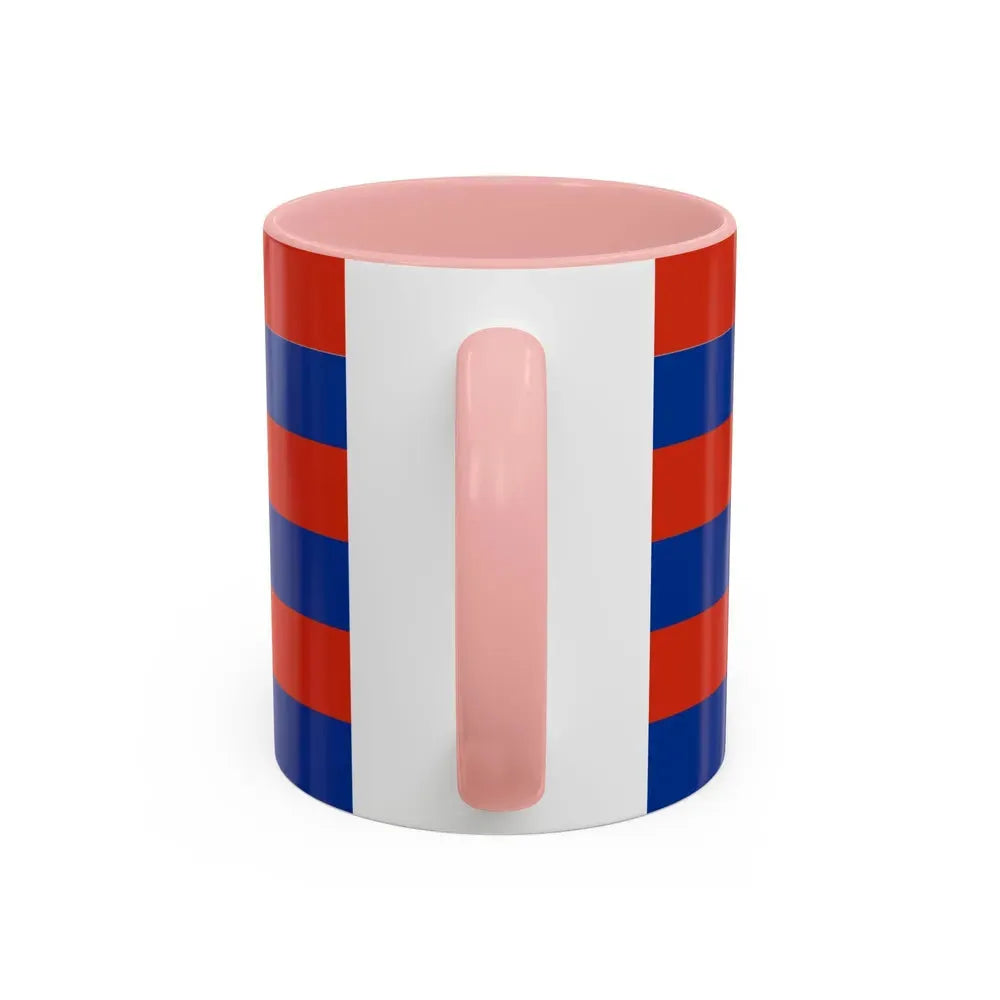 Flag of Szczecin Poland - Accent Coffee Mug - Go Mug Yourself