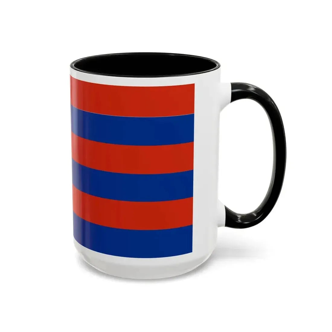 Flag of Szczecin Poland - Accent Coffee Mug - Go Mug Yourself