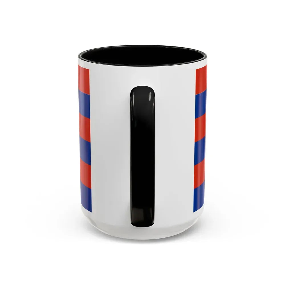 Flag of Szczecin Poland - Accent Coffee Mug - Go Mug Yourself