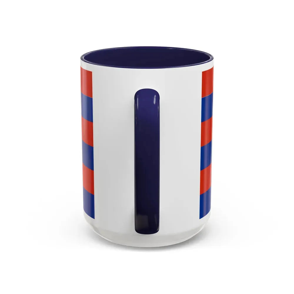 Flag of Szczecin Poland - Accent Coffee Mug - Go Mug Yourself
