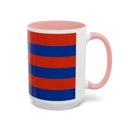 Flag of Szczecin Poland - Accent Coffee Mug - Go Mug Yourself
