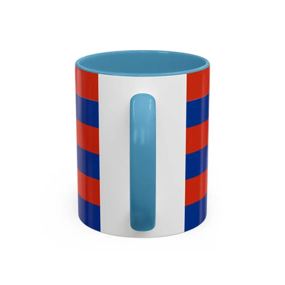 Flag of Szczecin Poland - Accent Coffee Mug - Go Mug Yourself