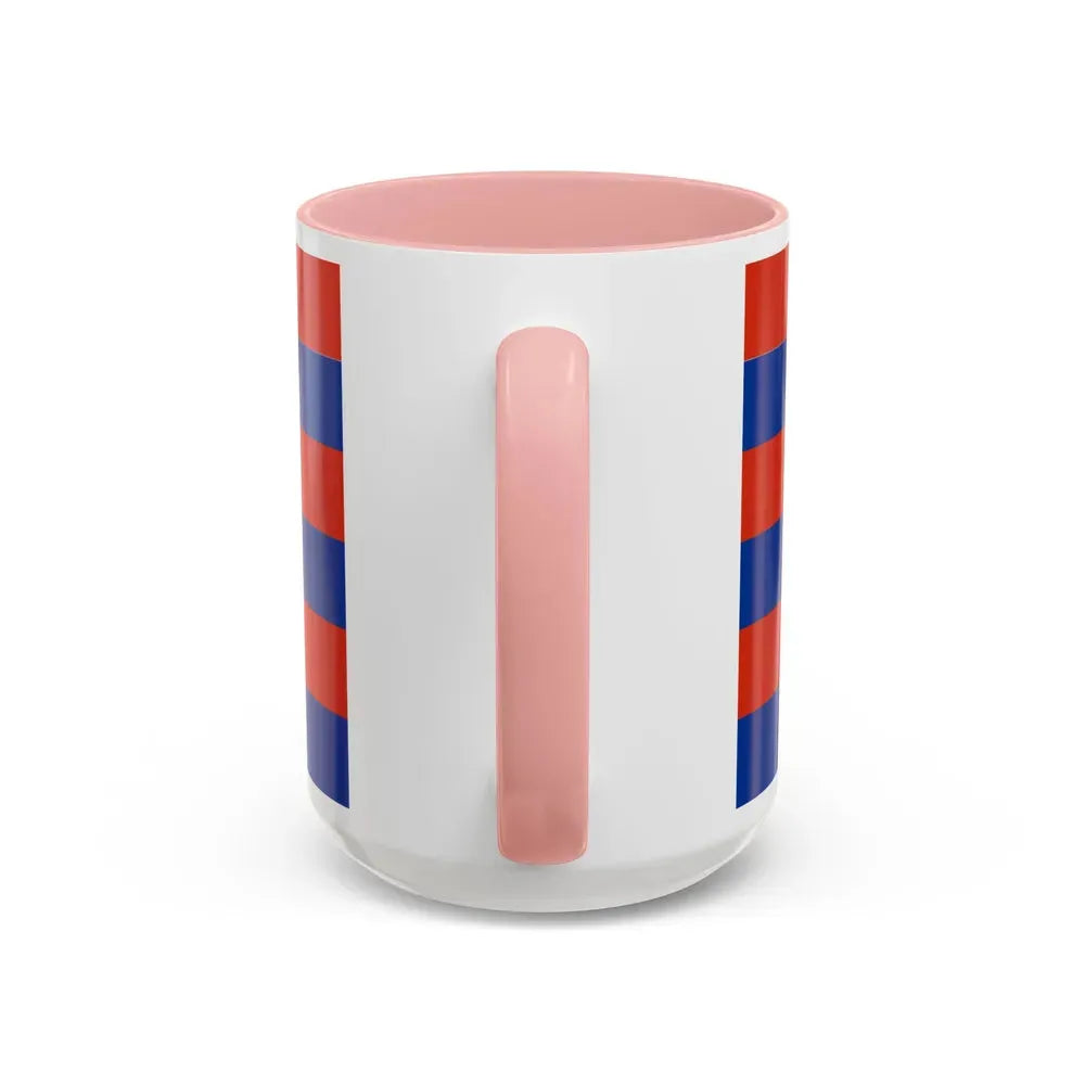Flag of Szczecin Poland - Accent Coffee Mug - Go Mug Yourself