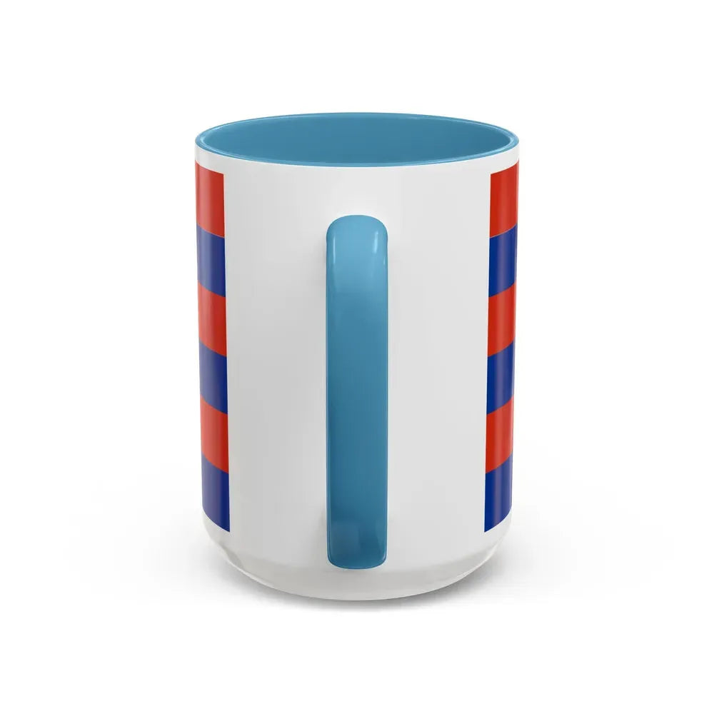 Flag of Szczecin Poland - Accent Coffee Mug - Go Mug Yourself