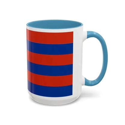 Flag of Szczecin Poland - Accent Coffee Mug - Go Mug Yourself