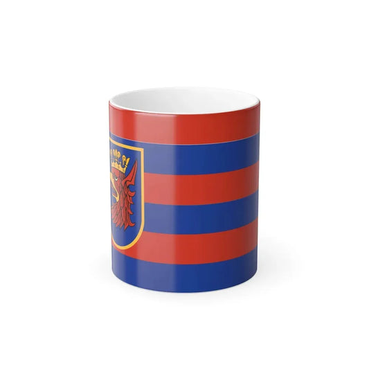 Flag of Szczecin Poland - Color Changing Coffee Mug 11oz - Go Mug Yourself