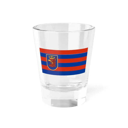 Flag of Szczecin Poland - Shot Glass 1.5oz 1.5oz - Go Mug Yourself