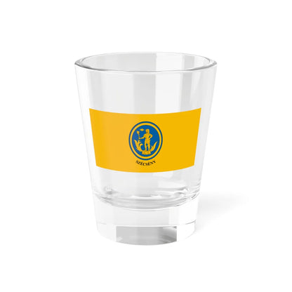 Flag of Szecseny (Hungary) Shot Glass 1.5oz 1.5oz - Go Mug Yourself