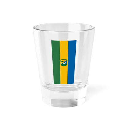 Flag of Szecsenyfelfalu vertical (Hungary) Shot Glass 1.5oz 1.5oz - Go Mug Yourself