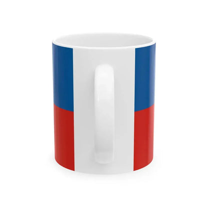 Flag of Szedres (Hungary) White Coffee Mug - Go Mug Yourself