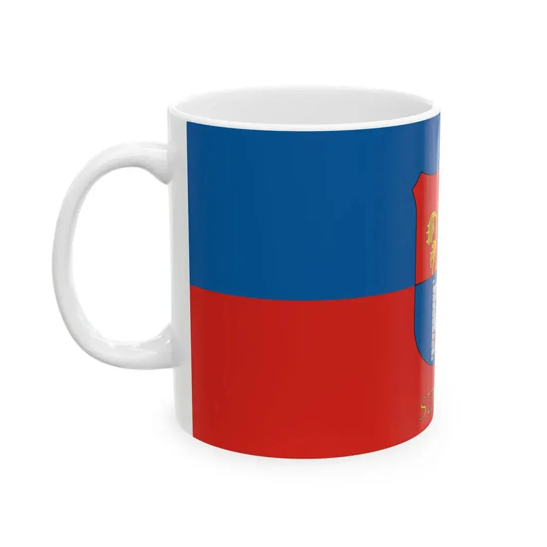 Flag of Szedres (Hungary) White Coffee Mug - Go Mug Yourself